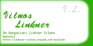 vilmos linkner business card